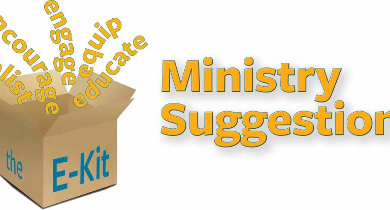 Featured Image for E-Kit: Ministry Suggestions