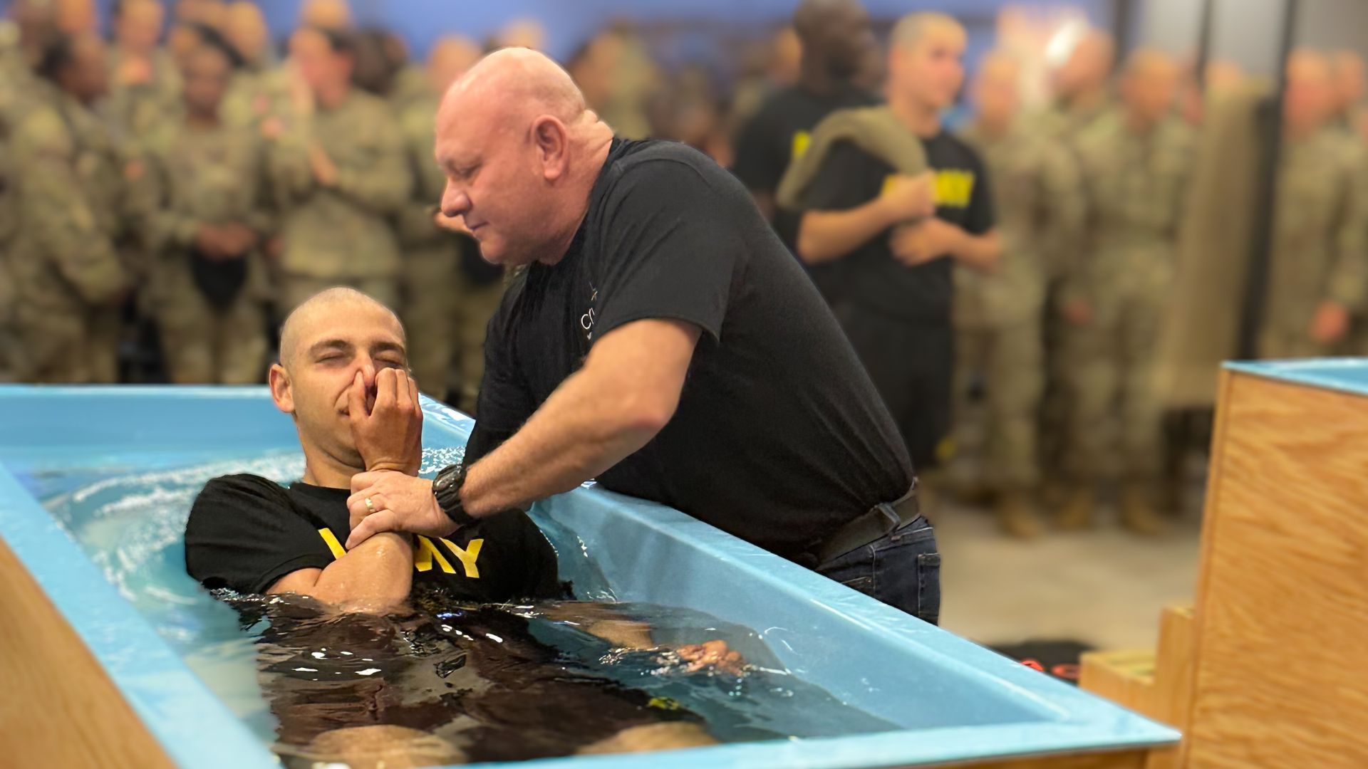 Celebrating Baptisms: Winning Soldiers to Christ at Fort Sill - Cru ...